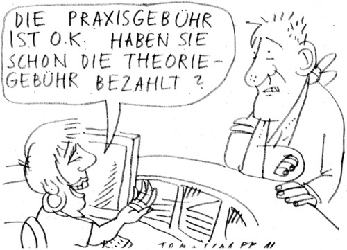 Cartoon: Praxisgebühr (medium) by Jan Tomaschoff tagged praxisgebühr,praxisgebühr,arzt,ärzte,gebühren,gesundheit