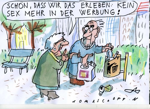 Cartoon: Rentner (medium) by Jan Tomaschoff tagged renten,altersarmut,renten,altersarmut