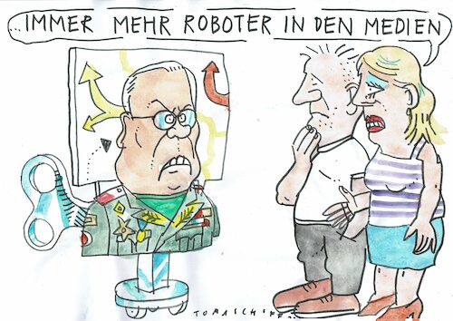 Cartoon: Roboter (medium) by Jan Tomaschoff tagged russland,ukraine,krieg,russland,ukraine,krieg