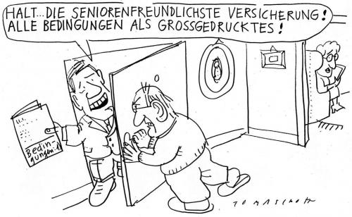 Cartoon: Sechzig plus (medium) by Jan Tomaschoff tagged senioren,renten,alterspyramide,renten,alter,ältere,altersgeld,altersteilzeit,altersversorgung,altersvorsorge,arbeitsmarkt,frührente,gebrechen,gebrechlich,geld,greis,greisenalter,greisin,großeltern,großmutter,großvater,hinterbliebenenrente,invalidenrente,lebensabend,lebensabschnitt,müntefering,norbert blüm,oma,opa,pension,pensionär,pflege,private altersversorgung,rente,rente gehen,rentenempfänger,rentenversicherung,rentner,rentnerin,riester,riesterrente,ruhegehalt,ruhegeld,uhestand,versorgungsbezüge,vollrente,vorsorge,witwenrente,zusatzrente,alterspyramide,türwerbung,versicherung,grossgedrucktes,norbert,blüm,private,gehen