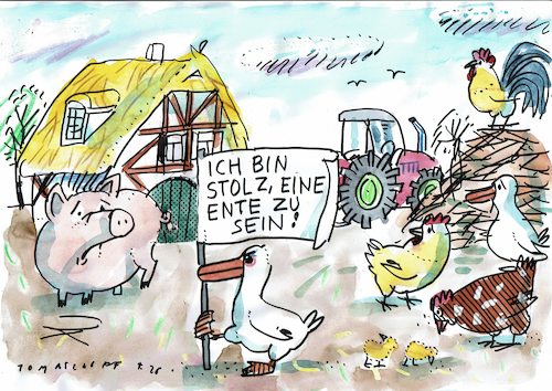 Cartoon: Stolz (medium) by Jan Tomaschoff tagged nationalismus,rassismus,überheblichkeit,nationalismus,rassismus,überheblichkeit