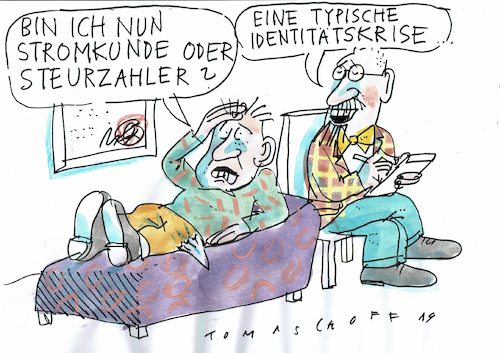 Cartoon: Strom (medium) by Jan Tomaschoff tagged energie,kosten,steuern,energie,kosten,steuern