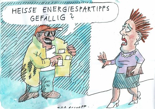 Cartoon: Tipps (medium) by Jan Tomaschoff tagged energie,sparen,gas,öl,strom,energie,sparen,gas,öl,strom