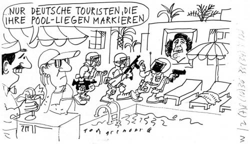 Cartoon: Touristen (medium) by Jan Tomaschoff tagged touristen