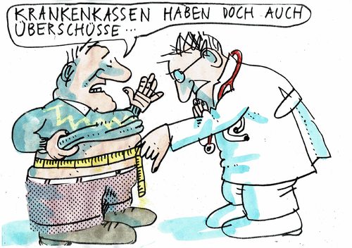 Cartoon: Überschuss (medium) by Jan Tomaschoff tagged gesundheit,übergewicht,krankenkassen,gesundheit,übergewicht,krankenkassen
