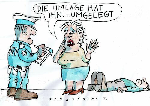 Cartoon: Umlage (medium) by Jan Tomaschoff tagged gas,strom,energiepreise,umlage,gas,strom,energiepreise,umlage