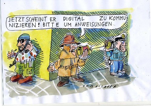 Cartoon: vernetzt (medium) by Jan Tomaschoff tagged terrorismus,sicherheit,datenaustausch,terrorismus,sicherheit,datenaustausch