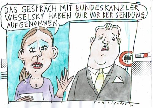 Cartoon: Weselsky (medium) by Jan Tomaschoff tagged weselsky,lokführer,bahnstreik,weselsky,lokführer,bahnstreik