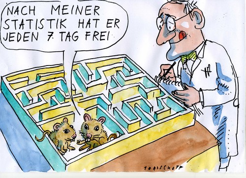 Cartoon: Wissenschaft (medium) by Jan Tomaschoff tagged tierversuche,wissenschaft,forschung,forschung,wissenschaft,tierversuche