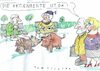 Cartoon: Aktiemrente (small) by Jan Tomaschoff tagged rente,versicherung,aktien,börse