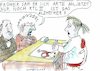 Cartoon: Alzheimer (small) by Jan Tomaschoff tagged demenz,intelligenz,alter