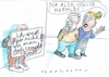 Cartoon: Antisemit (small) by Jan Tomaschoff tagged antisemitismue,rassenhass,hass