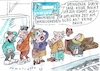 Cartoon: Bahn (small) by Jan Tomaschoff tagged bahn,verspärung,fahrplan
