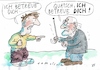 Cartoon: Betreuung (small) by Jan Tomaschoff tagged alter,jugend,betreuung,demografie