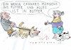 Cartoon: Cannabis 2 (small) by Jan Tomaschoff tagged hund,wut,cannabis