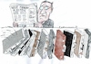 Cartoon: Domino (small) by Jan Tomaschoff tagged wiortschaft,pleiten,krise