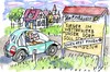 Cartoon: Dorf (small) by Jan Tomaschoff tagged ärzteversorgung,landarzt