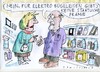 Cartoon: Elektroprämie (small) by Jan Tomaschoff tagged elektroauto,prämie