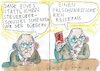 Cartoon: fälschungssicher (small) by Jan Tomaschoff tagged steuerüberschuss