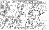 Cartoon: Gebärdensprache (small) by Jan Tomaschoff tagged steuern
