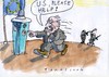 Cartoon: Hilfe Weltpolizei (small) by Jan Tomaschoff tagged konflikte,usa,eu