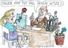 Cartoon: Hitzeschutz (small) by Jan Tomaschoff tagged hitze,amt