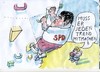 Cartoon: Kandidat (small) by Jan Tomaschoff tagged gabriel,spd