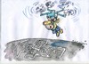Cartoon: Kinderspiel (small) by Jan Tomaschoff tagged kinder,technik