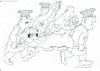 Cartoon: Kommunikation (small) by Jan Tomaschoff tagged stress,medien,kommunikation,herz