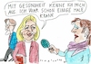 Cartoon: krank (small) by Jan Tomaschoff tagged warken,gesundheit,ministerin,sachkenntnis