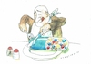 Cartoon: lecker (small) by Jan Tomaschoff tagged gesundheit,medikamente,krankheit,ernährung