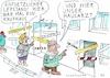 Cartoon: Leerstand (small) by Jan Tomaschoff tagged wirtschaft,gesundheit,leerstand,gewerbe,ärzte