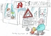 Cartoon: Lieferengpass (small) by Jan Tomaschoff tagged medikamente,engpass