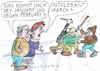Cartoon: March (small) by Jan Tomaschoff tagged toleranz,zuhören,streitkultur