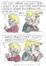 Cartoon: Maut (small) by Jan Tomaschoff tagged merkel trump nato maut rüstung