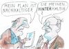 Cartoon: nachhaltig (small) by Jan Tomaschoff tagged politik,phrasen,nachhaltigkeit