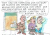 Cartoon: Reform (small) by Jan Tomaschoff tagged aufschieben,reform,regierung,kommission