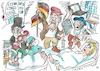 Cartoon: Revolution (small) by Jan Tomaschoff tagged lauterbach,gesundheit,krankenhaus