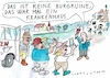 Cartoon: Ruine (small) by Jan Tomaschoff tagged gesundheit,krankenhaus,sparen