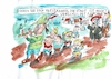 Cartoon: Satdthaushalt (small) by Jan Tomaschoff tagged stadt,haushalt,schulden