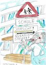 Cartoon: Schule (small) by Jan Tomaschoff tagged fachkräftemangel,quereinsteiger,gesundheitswesen,leihfirmen