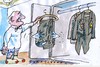 Cartoon: Sein und Schein (small) by Jan Tomaschoff tagged armut,reichtum