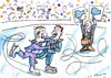 Cartoon: Sotchi calling (small) by Jan Tomaschoff tagged olympia,russland,schwulenfeindlichkeit