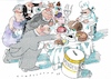 Cartoon: Spenden (small) by Jan Tomaschoff tagged wohlstand,ungleichheit,reichtum,armut