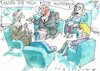 Cartoon: Streitkulrultur (small) by Jan Tomaschoff tagged diskussion,talkshow,toleranz
