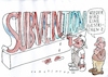 Cartoon: Subvention 2 (small) by Jan Tomaschoff tagged subventionen,finanzen,egoismus,staat