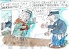 Cartoon: Überwältigung (small) by Jan Tomaschoff tagged kriminalität,minderheiten,mehrheiten