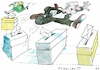 Cartoon: Wahlen (small) by Jan Tomaschoff tagged wahlen,wahlkämpfe