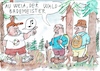 Cartoon: Waldbademeister (small) by Jan Tomaschoff tagged waldbaden,natur,idealisierung