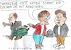 Cartoon: Werkzeug (small) by Jan Tomaschoff tagged spd,scholz,arbeiter